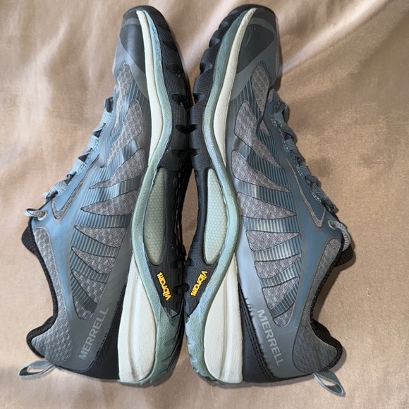 Merrell Siren Edge 3 Wide Width Women’s Hiker in Rock & Bluestone Wide Size 9W - Picture 8 of 15